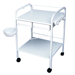 עגלת טיפולים 2 מדפים