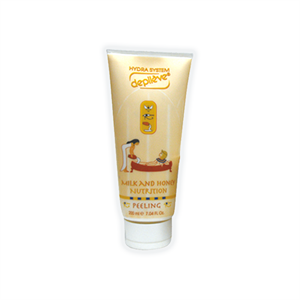 קרם פילינג - ידיים מועשר בחלב ודבש