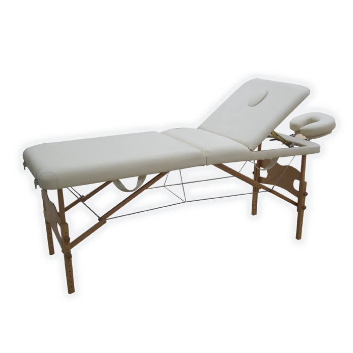 מיטת עיסוי מעץ